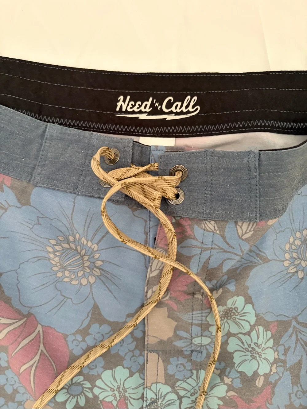 Howler Brothers Blue Floral Swim Board Shorts